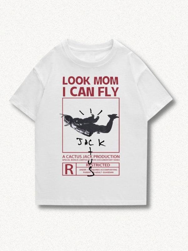 Look Mom I Can Fly Tee