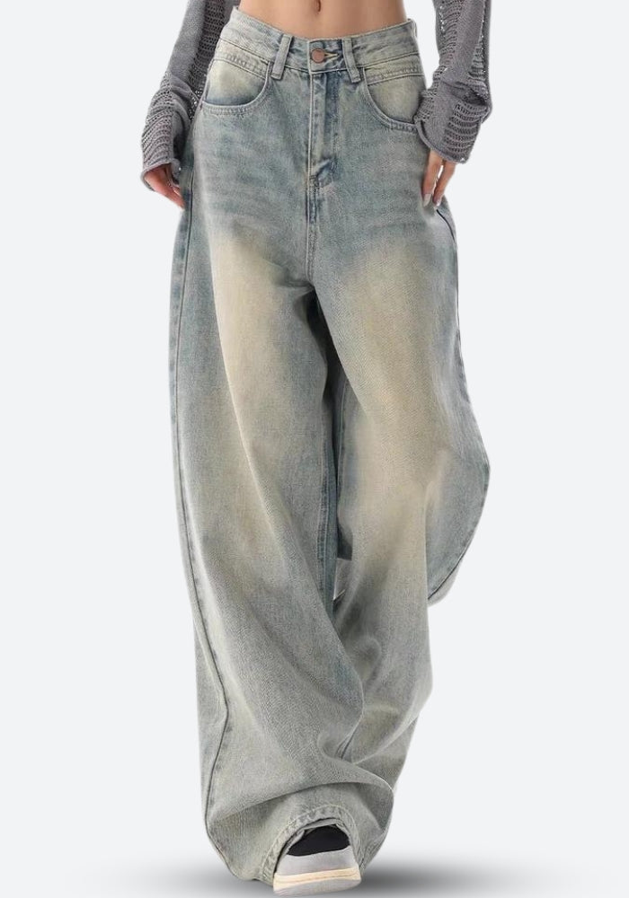 Low Rise Baggy Denim Jeans Low Rise Baggy Denim Jeans