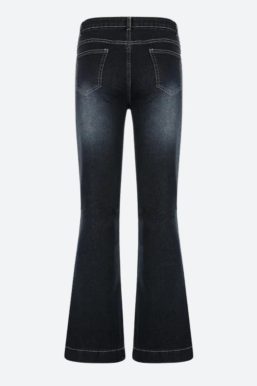 Low Rise Flare Denim Jeans