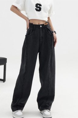Low Rise Wide Leg Baggy Jeans