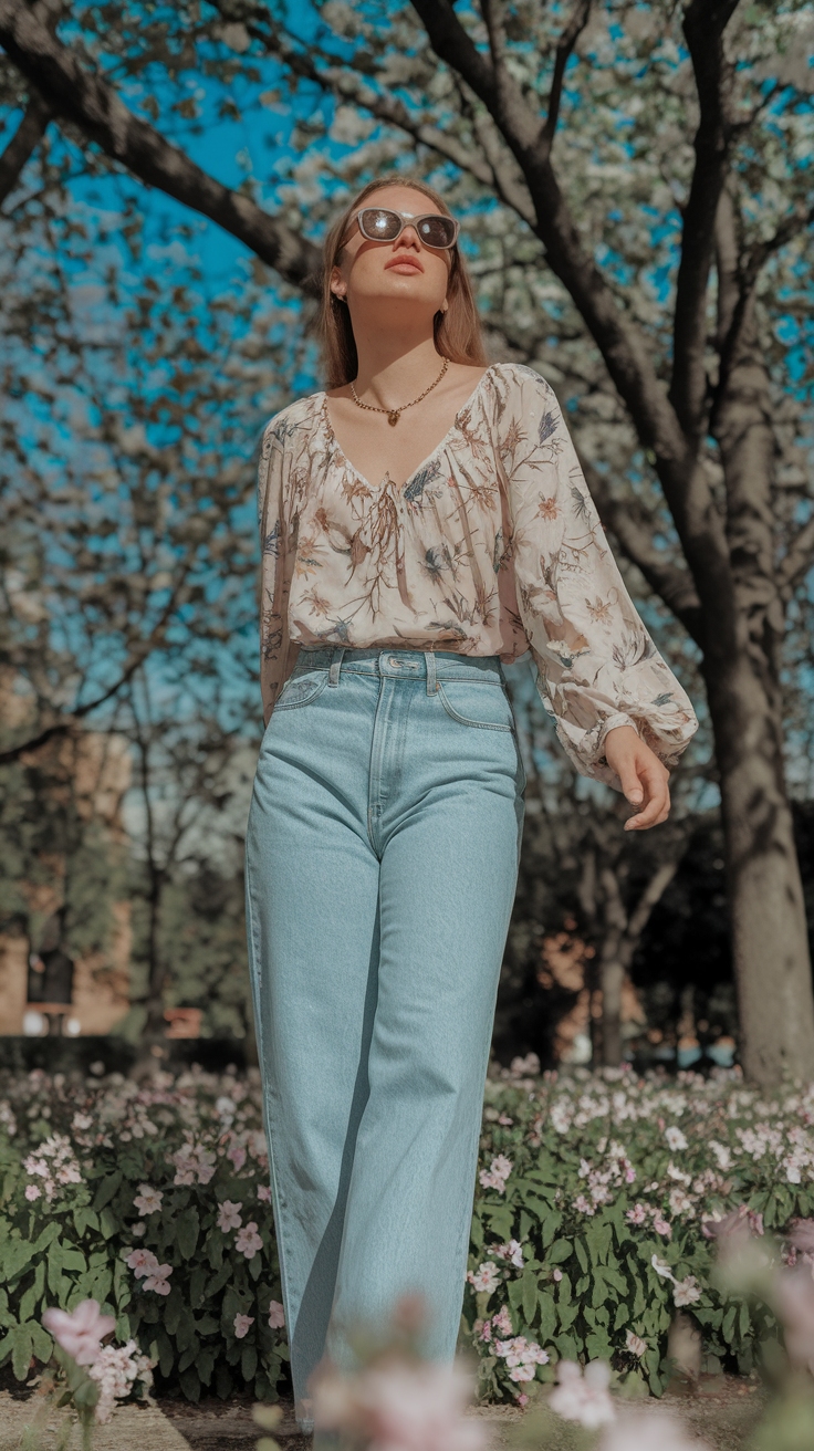 Low Rise Jeans Outfit Spring Must-Haves outfit idea