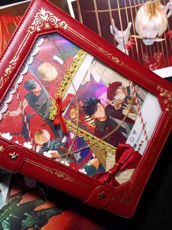 Magic Book Ita Bag Cute Crossbody and Shoulder Design for Pins