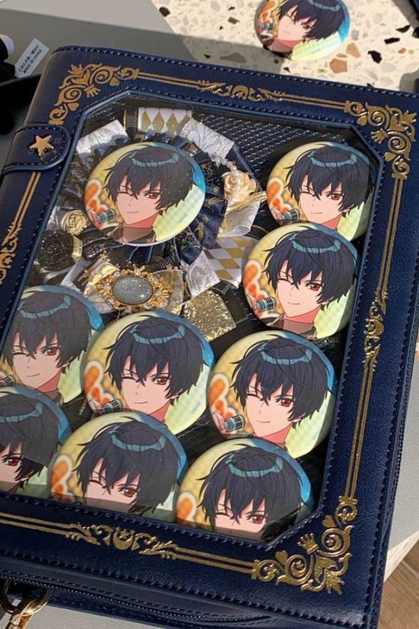 Magic Book Ita Bag Cute Crossbody and Shoulder Design for Pins