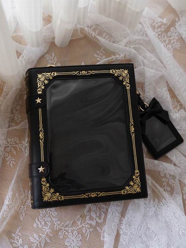 Magic Book Ita Bag Cute Crossbody and Shoulder Design for Pins