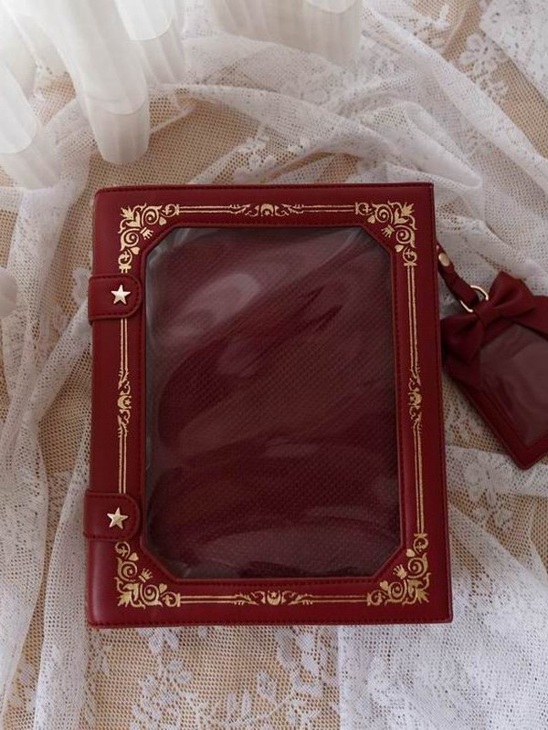 Magic Book Ita Bag Cute Crossbody and Shoulder Design for Pins