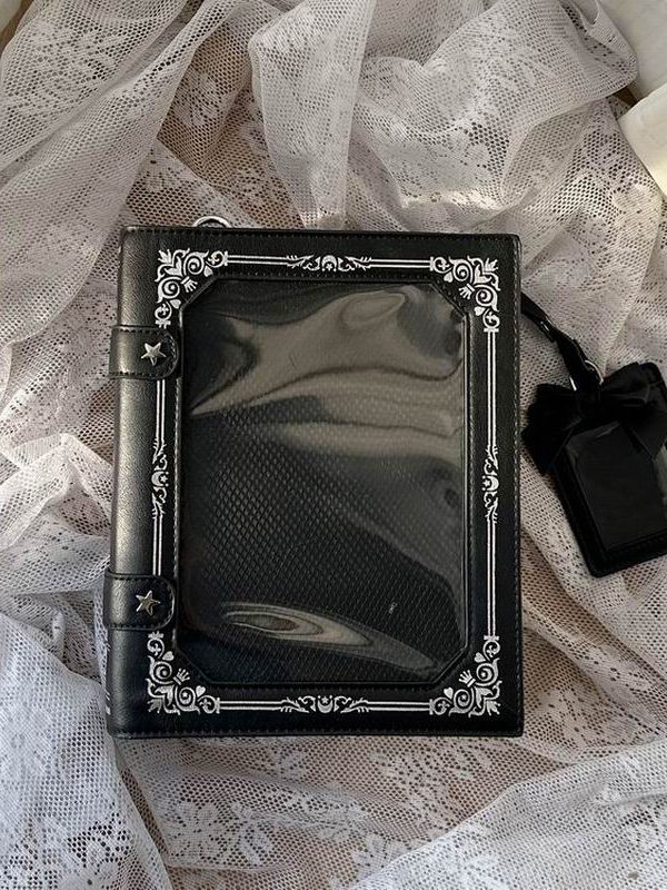 Magic Book Ita Bag Cute Crossbody and Shoulder Design for Pins