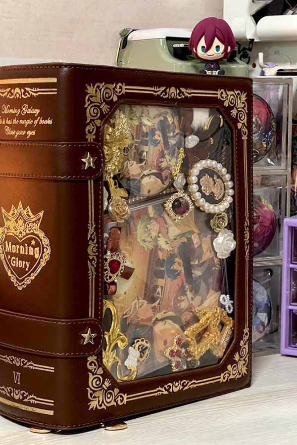 Magic Book Ita Bag Cute Crossbody and Shoulder Design for Pins