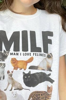 Man I Love Felines Tee