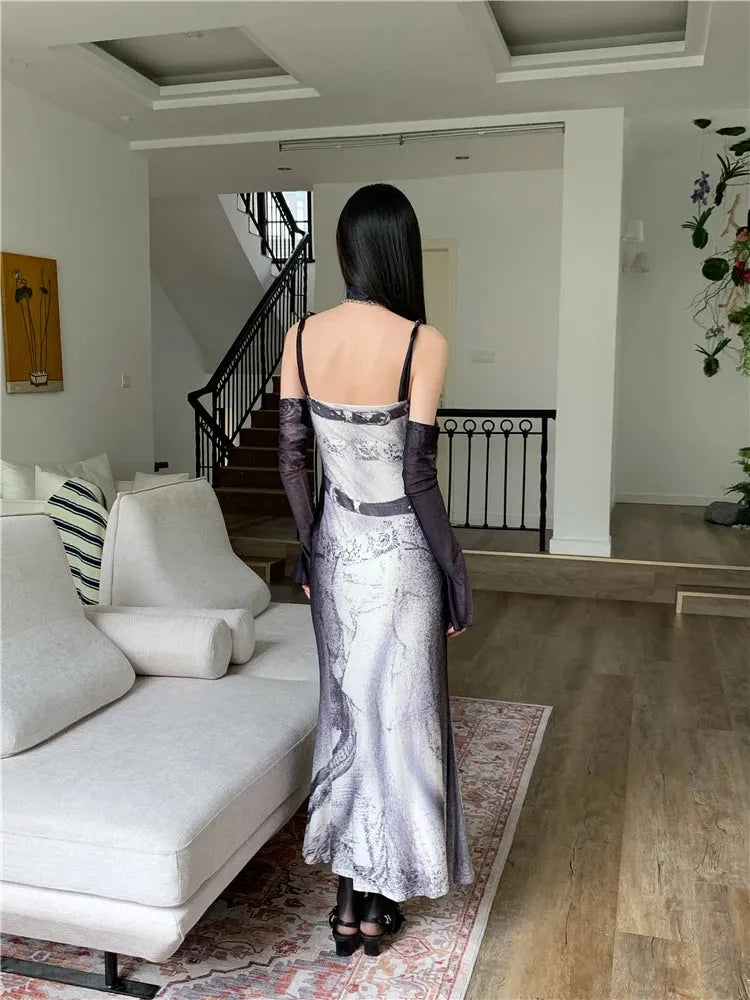 Marble Maxi Dress Marble Maxi Dress