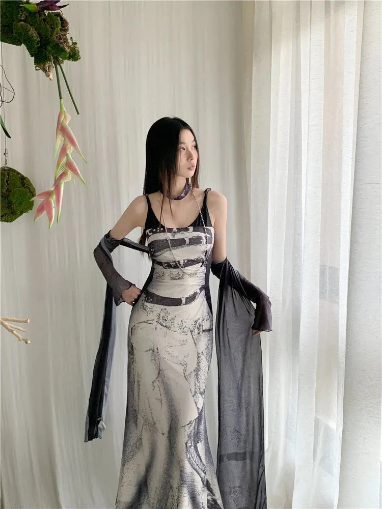 Marble Maxi Dress Marble Maxi Dress