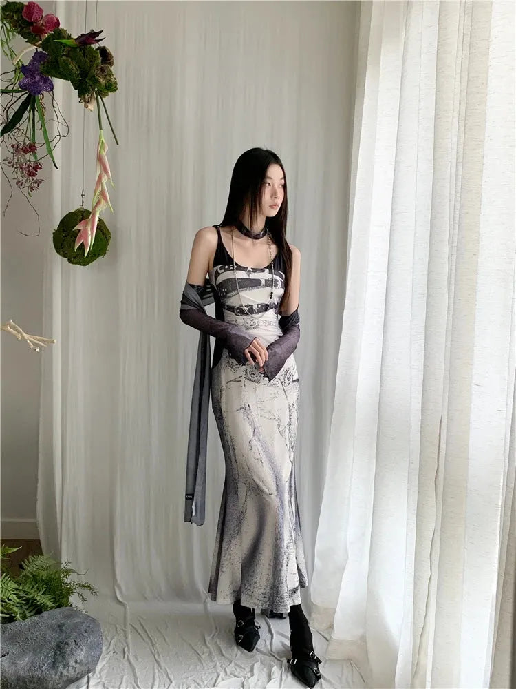 Marble Maxi Dress Marble Maxi Dress