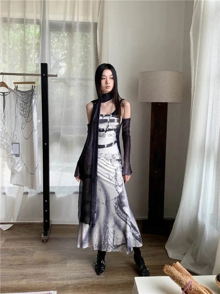 Marble Maxi Dress Marble Maxi Dress