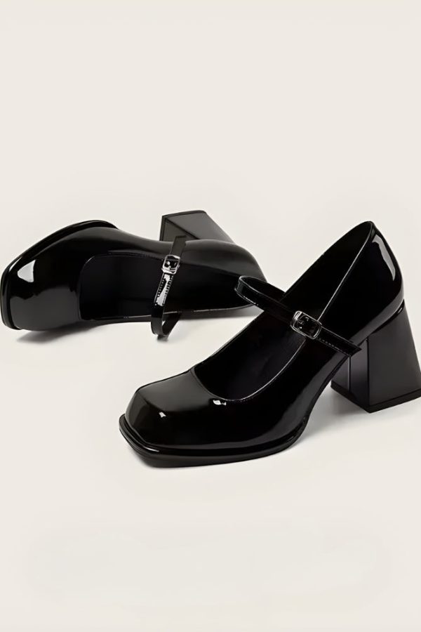 Mary Jane High Heels
