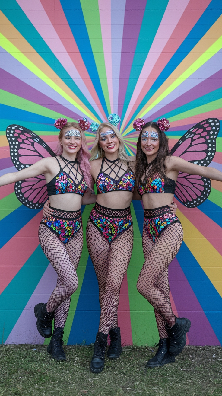 Matching Festival Outfits Friends: Stylish Ideas for Groups outfit idea