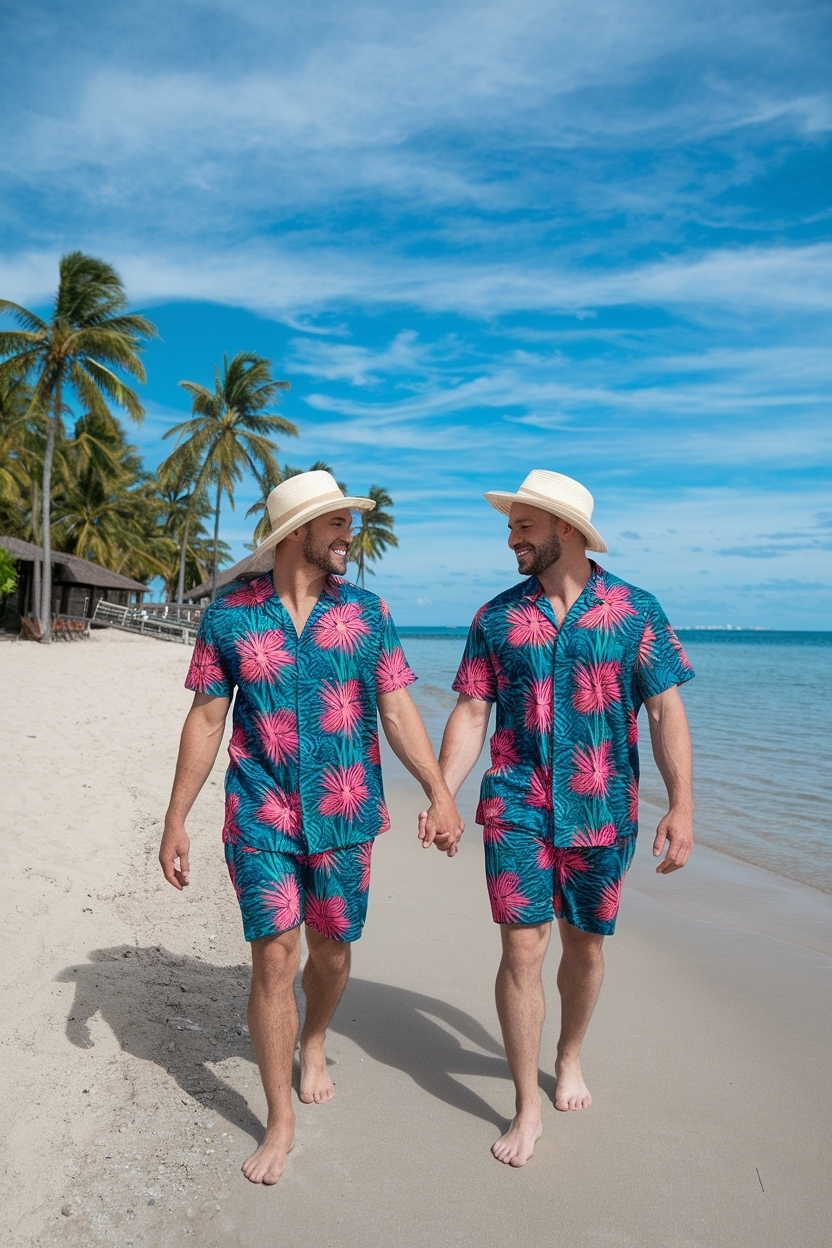 Matching Vacation Outfits for Couples that Wow outfit idea