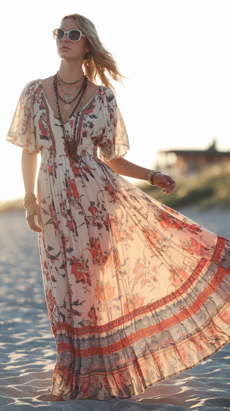 Maxi Dresses Aesthetic: Effortless Style for Every Season outfit idea