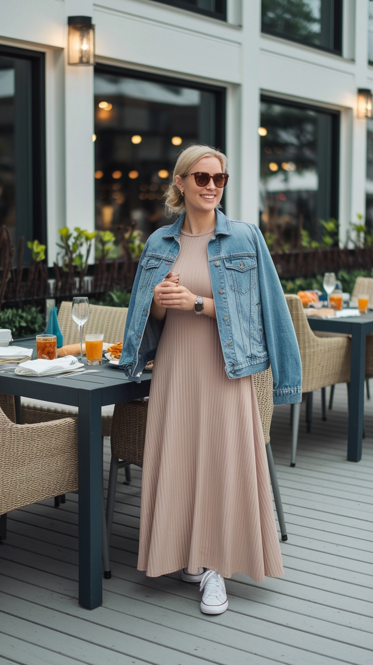 Casual Vibes with Maxi Dresses Casual for Festivals outfit idea