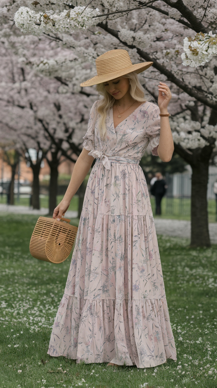 Maxi Dresses Spring Fashion Essentials outfit idea
