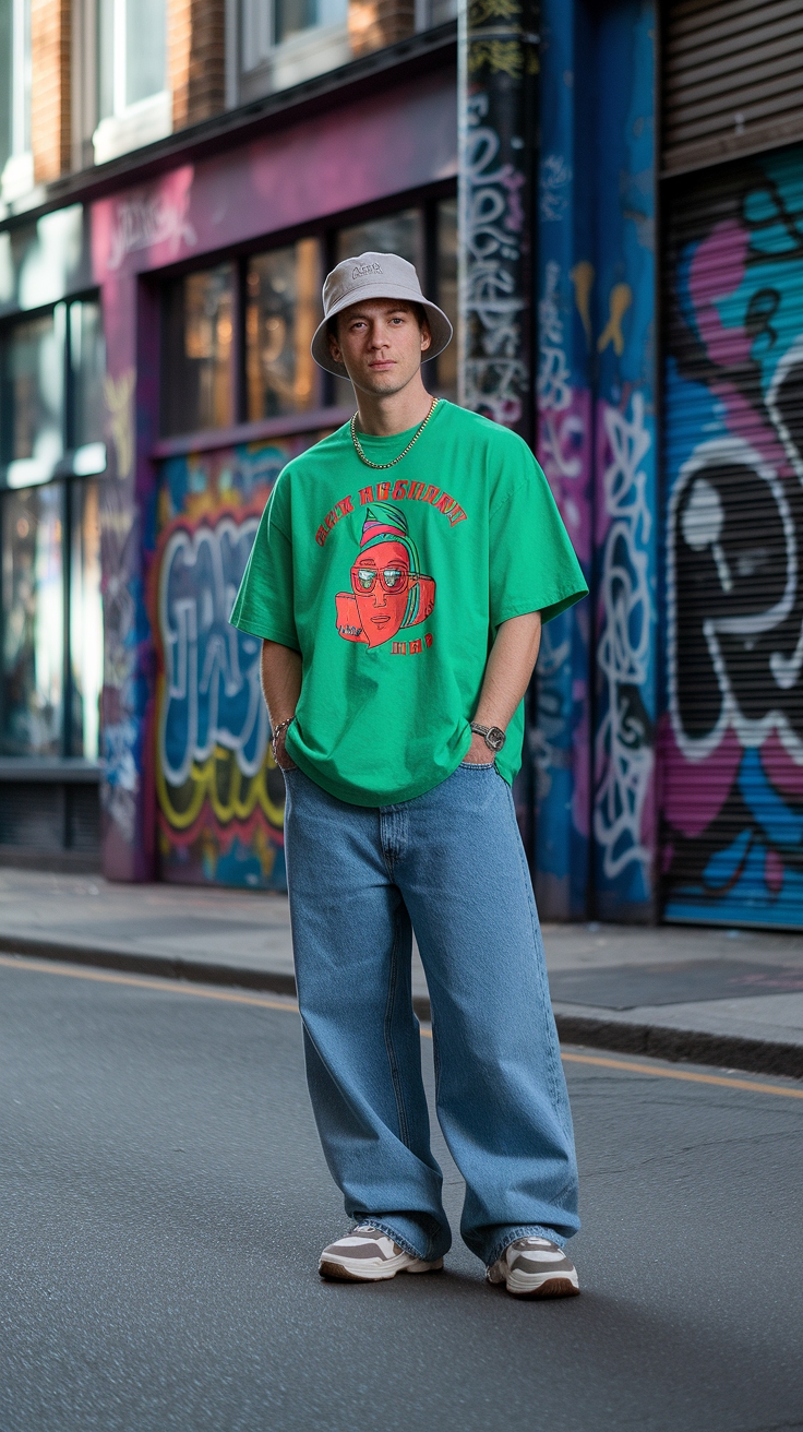 Mens 90s Fashion Outfits to Revisit outfit idea