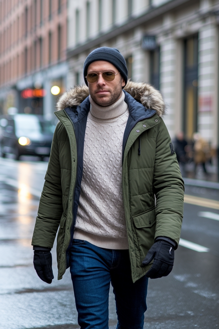 Mens Winter Outfits Casual Cold Weather: Comfort Meets Style outfit idea