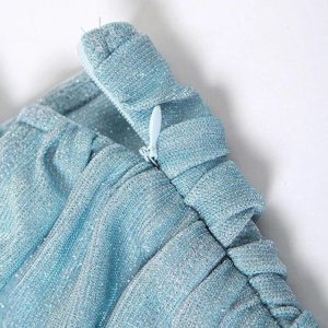 Mermaidcore Glitter Mini Dress