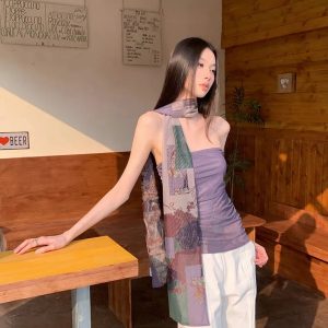 Mesh Layered Tube Top