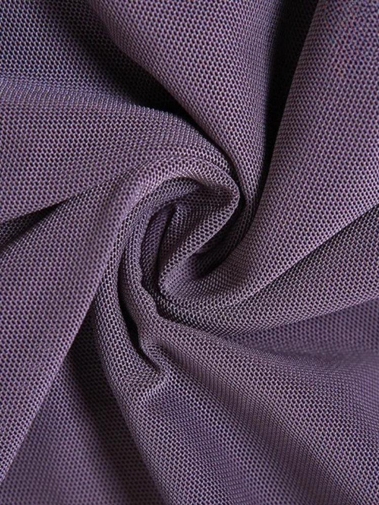 Mesh Ruffled Strapless Mini Dress Mesh Ruffled Strapless Mini Dress