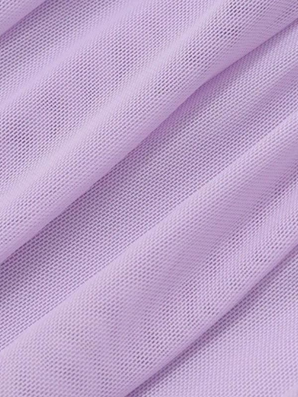 Mesh Strapless Mini Dress