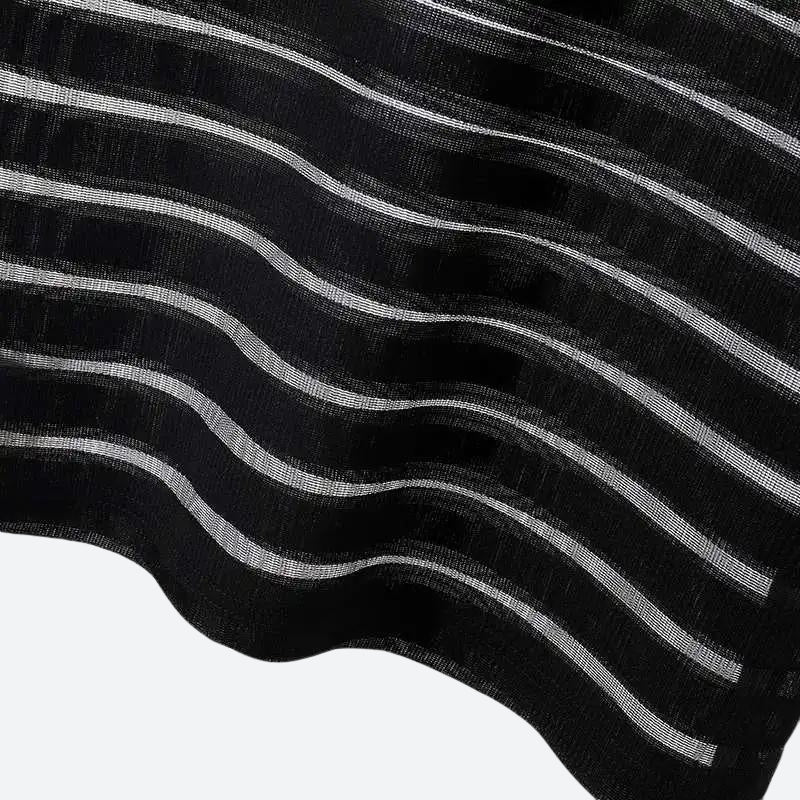 Mesh Striped Sheer Top Mesh Striped Sheer Top