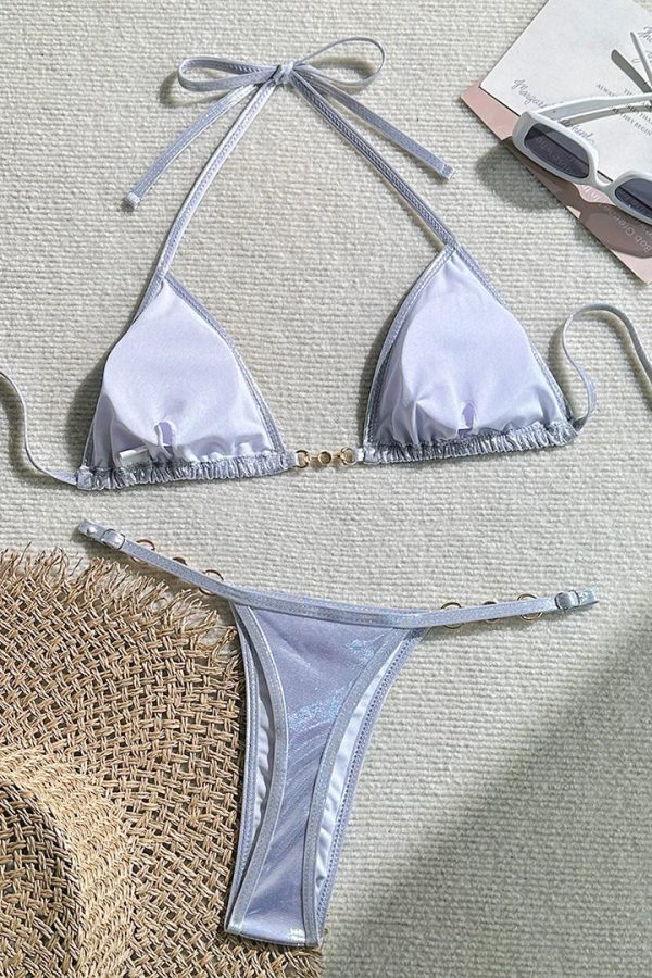 Metallic Bikini Set