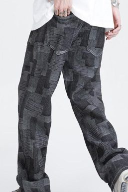 Mid Wash Wide Leg Jeans