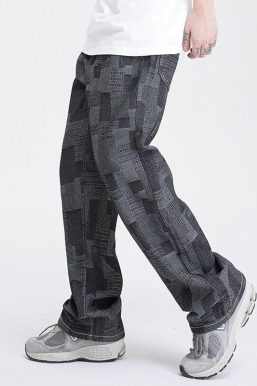 Mid Wash Wide Leg Jeans