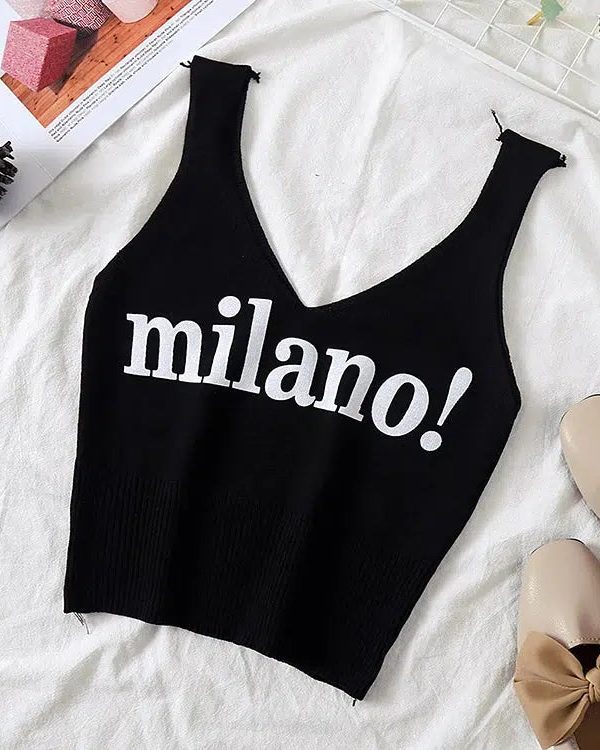 Milano Knitted Tank Top