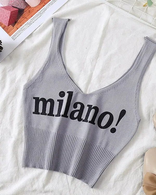 Milano Knitted Tank Top