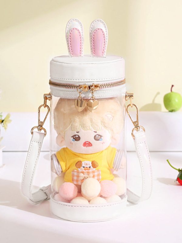 Mini Transparent Bunny Ita Bag – 20cm, 15cm, 10cm Doll Bag