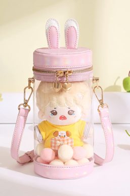 Mini Transparent Bunny Ita Bag – 20cm, 15cm, 10cm Doll Bag