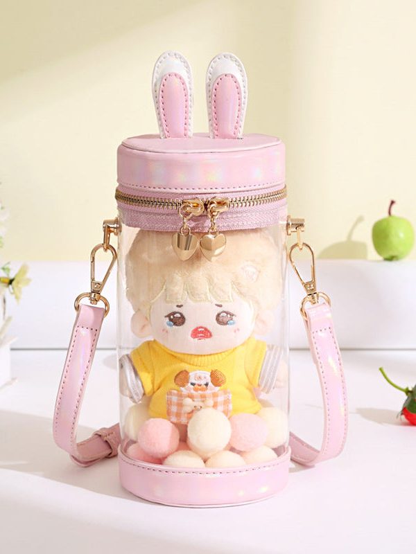 Mini Transparent Bunny Ita Bag – 20cm, 15cm, 10cm Doll Bag