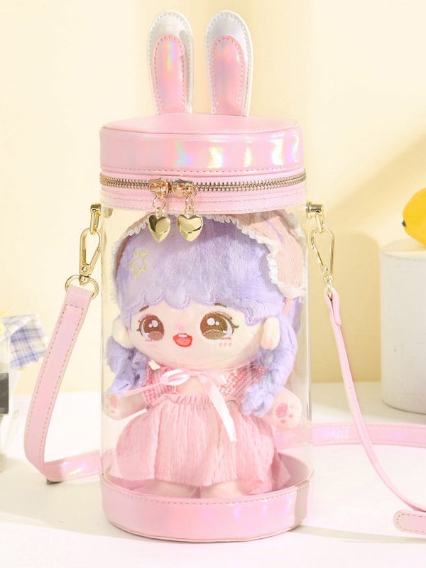 Mini Transparent Bunny Ita Bag – 20cm, 15cm, 10cm Doll Bag