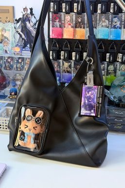 Minimalist Triangle-Design Ita Shoulder Bag