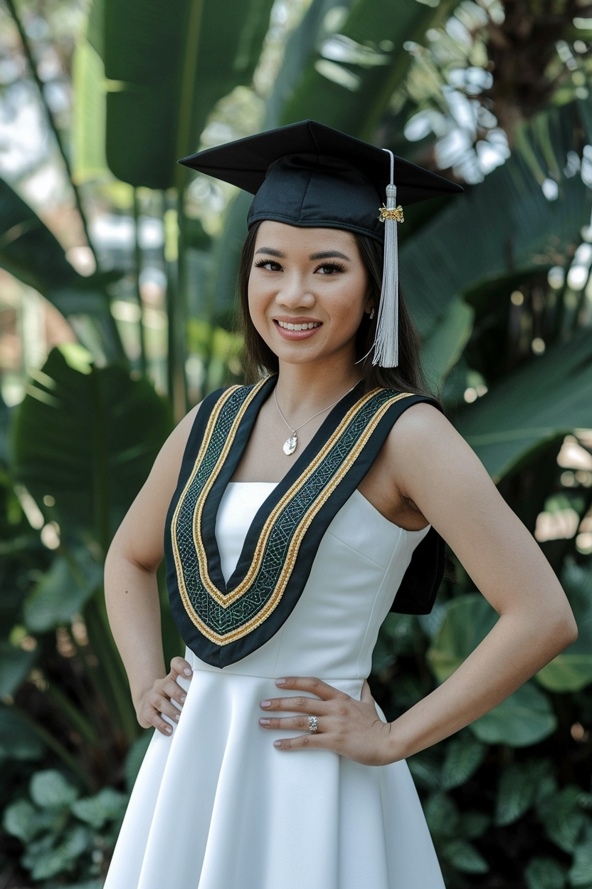 Modern Filipiniana Dress for Graduation: Cultural Chic outfit idea