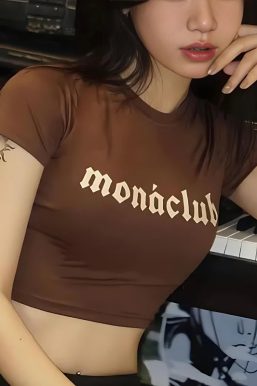Monaclub Crop Top