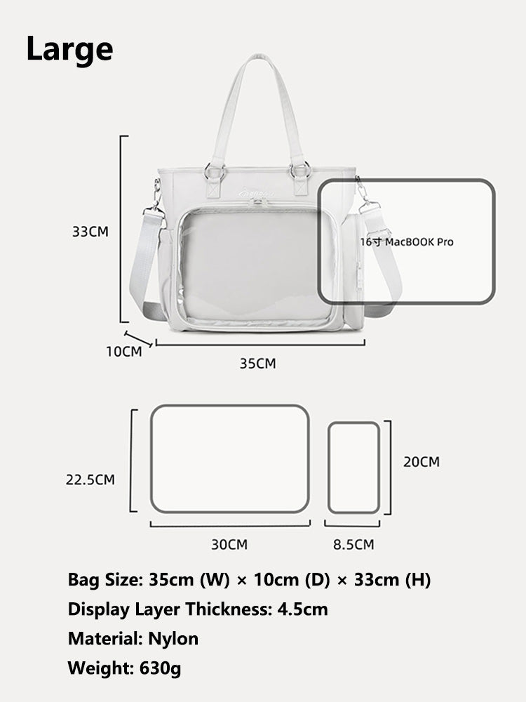 Multi-Purpose Ita Backpack – 3-Way Crossbody and Shoulder Bag