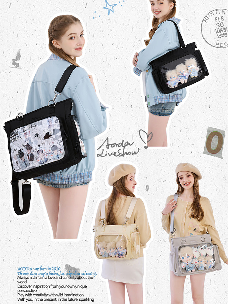 Multi-Purpose Ita Backpack – 3-Way Crossbody and Shoulder Bag