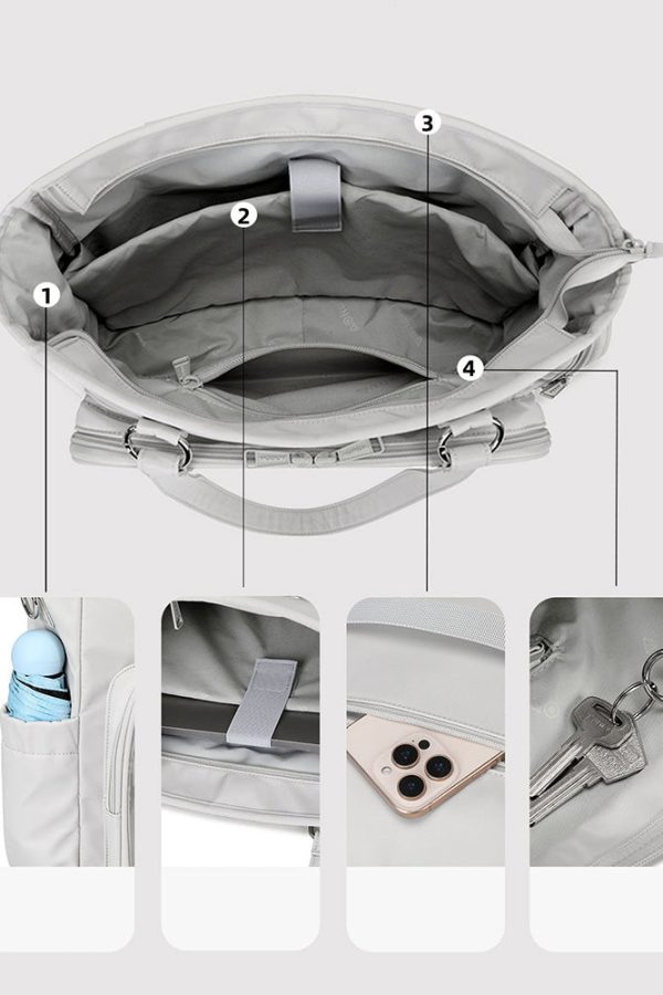 Multi-Purpose Ita Backpack – 3-Way Crossbody and Shoulder Bag