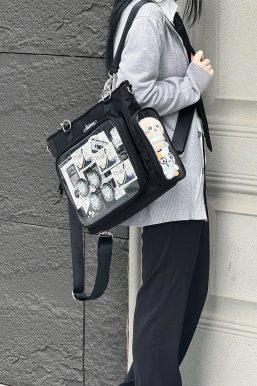 Multi-Purpose Ita Backpack – 3-Way Crossbody and Shoulder Bag