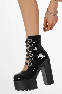 Multi Strap Platform Heels