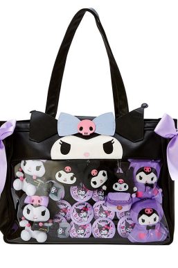 My Melody Kuromi Ita Bag Pins Display Tote Bag