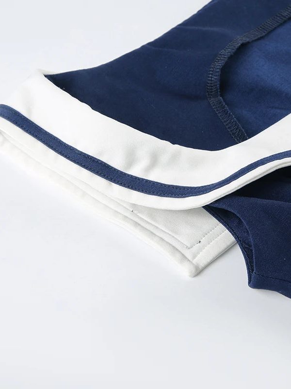 Nautical Button Mini Dress