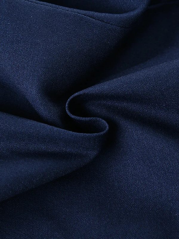 Nautical Button Mini Dress