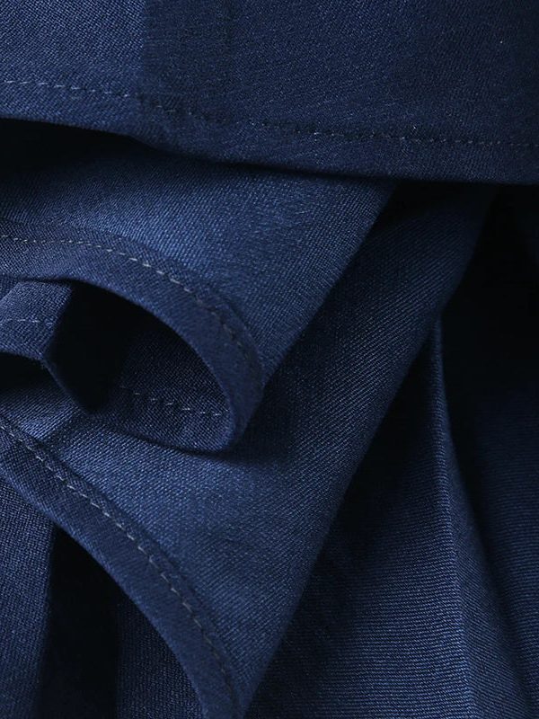 Nautical Button Mini Dress